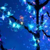 Световое дерево "Сакура" синее, высота 1,8м